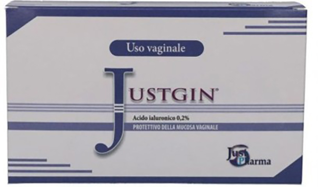 JUSTGIN PROTETTIVO MUCOSA VAGINALE ACIDO IALURONICO 4 FLACONI DA 30 ML - Newepa Srl