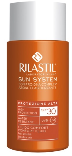 RILASTIL SUN SYSTEM PHOTO PROTECTION THERAPY SPF30 COMFORT FLUIDO 50 ML - Newepa Srl
