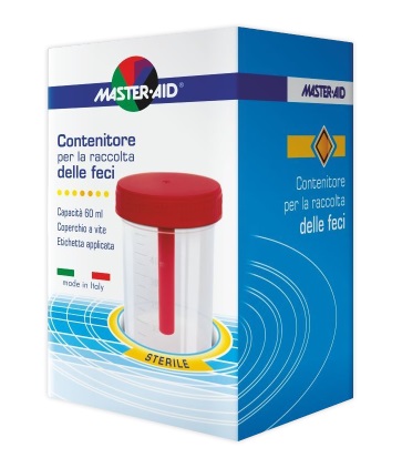 CONTENITORE RACCOLTA FECI MASTER-AID 60 ML - Newepa Srl