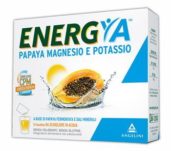 ENERGYA PAPAYA MAGNESIO POTASSIO 14 BUSTINE - Newepa Srl
