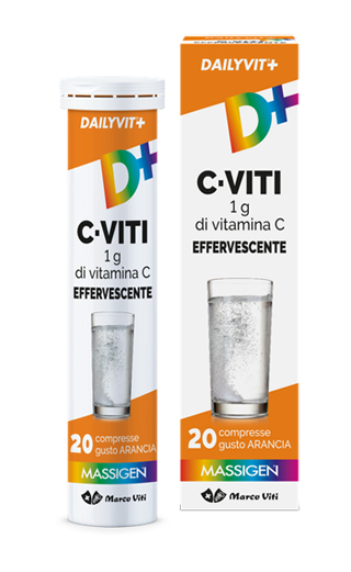 MASSIGEN VITAMINA C 1G EFFERVESCENTE 20 COMPRESSE - Newepa Srl