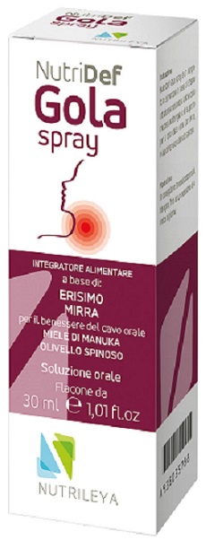 NUTRIDEF GOLA SPRAY 30 ML - Newepa Srl