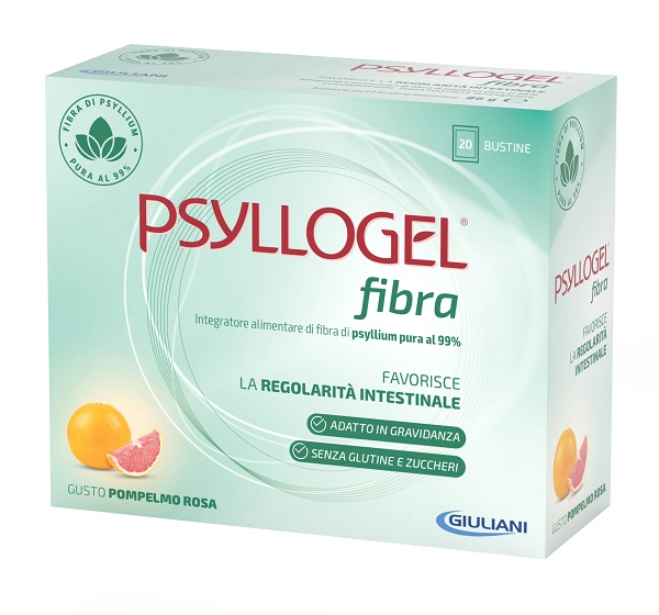 PSYLLOGEL FIBRA POMPELMO ROSA 20 BUSTINE - Newepa Srl