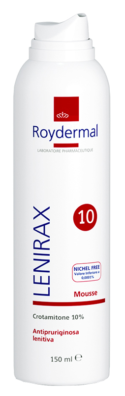 LENIRAX 10 MOUSSE DERMATOLOGICA CROTAMITONE 10% 150 ML - Newepa Srl
