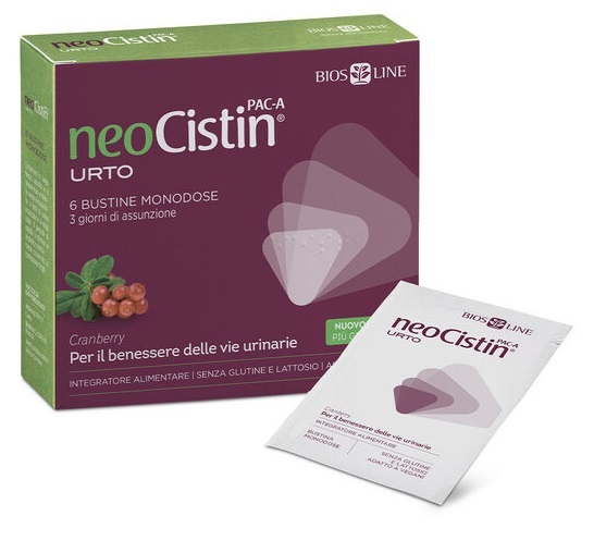 NEOCISTIN PAC A URTO 6 BUSTINE MONODOSE - Newepa Srl