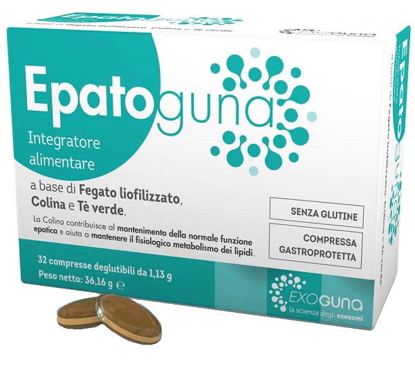 EPATOGUNA 32 COMPRESSE DEGLUTIBILI - Newepa Srl