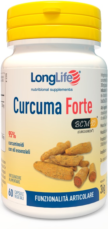 LONGLIFE CURCUMA FORTE 60 CAPSULE VEGETALI - Newepa Srl
