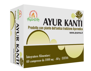 AYUR KANTI 60 COMPRESSE 1 G - Newepa Srl