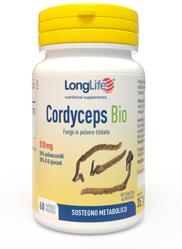 LONGLIFE CORDYCEPS BIO 60 CAPSULE - Newepa Srl