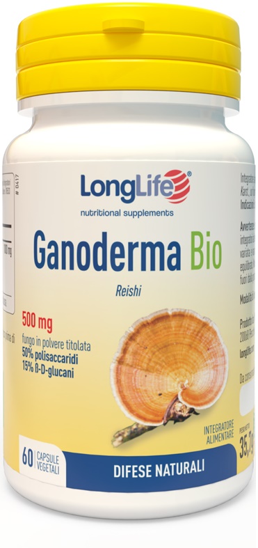 LONGLIFE GANODERMA BIO 60 CAPSULE - Newepa Srl