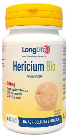 LONGLIFE HERICIUM BIO 60 CAPSULE VEGETALI - Newepa Srl