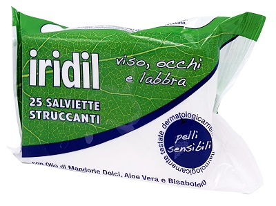 IRIDIL SALVIETTE STRUCCANTI 25 PEZZI - Newepa Srl