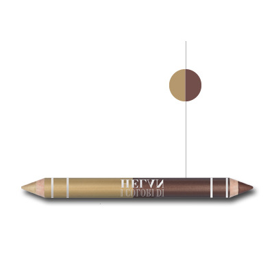 I COLORI DI HELAN MATITA DUO OCCHI ORO TERRA BRUCIATA - Newepa Srl