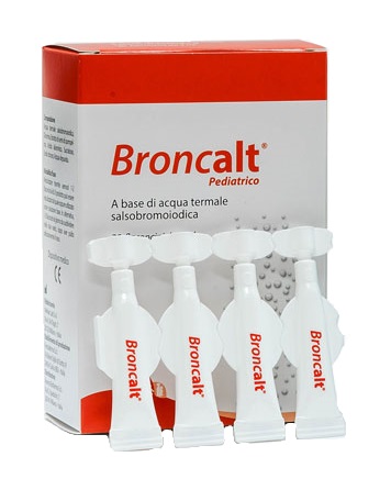 BRONCALT STRIP PEDIATRICO SOLUZIONE IRRIGAZIONE NASALE 20 FLACONCINI DA 2 ML - Newepa Srl
