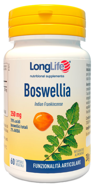 LONGLIFE BOSWELLIA 60 CAPSULE VEGETALI - Newepa Srl
