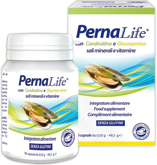 PERNALIFE GLUCOSAMINA CONDROITINA VITAMINE E MINERALI 90 CAPSULE - Newepa Srl
