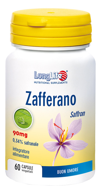LONGLIFE ZAFFERANO 60 CAPSULE VEGETALI - Newepa Srl
