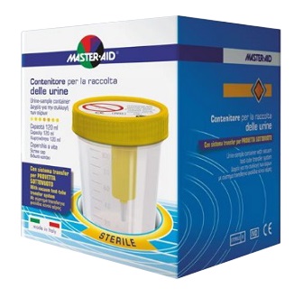 CONTENITORE RACCOLTA URINA SOTTOVUOTO MASTER-AID 120 ML - Newepa Srl