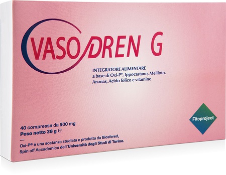 VASODREN G 40 COMPRESSE DA 900 MG - Newepa Srl