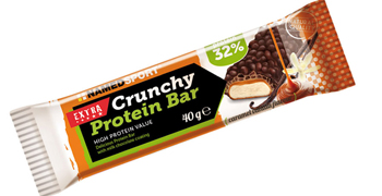 CRUNCHY PROTEINBAR CARAMEL VANILLA 40 G - Newepa Srl