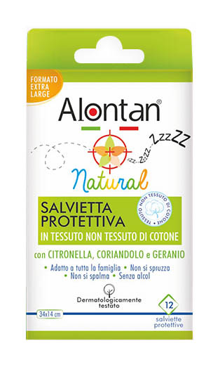 ALONTAN NATURAL SALVIETTA MONOUSO 12 PEZZI - Newepa Srl