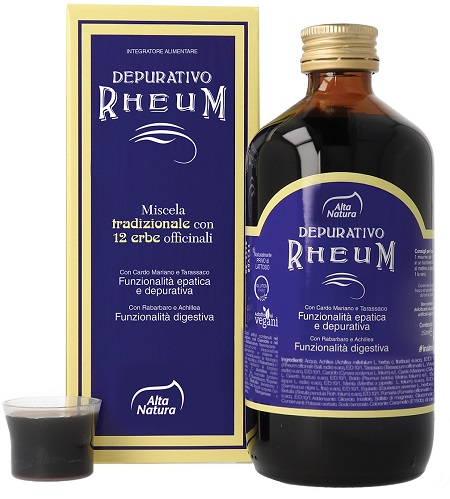 DEPURATIVO RHEUM MISCELA ERBE OFFICINALI 250 ML - Newepa Srl