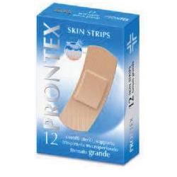 CEROTTO PRONTEX SKIN STRIPS FORMATO GRANDE ASTUCCIO 12 PEZZI - Newepa Srl
