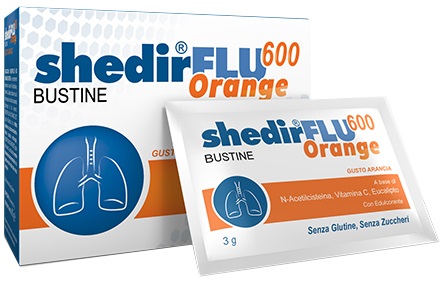 SHEDIRFLU 600 ORANGE 20 BUSTINE - Newepa Srl