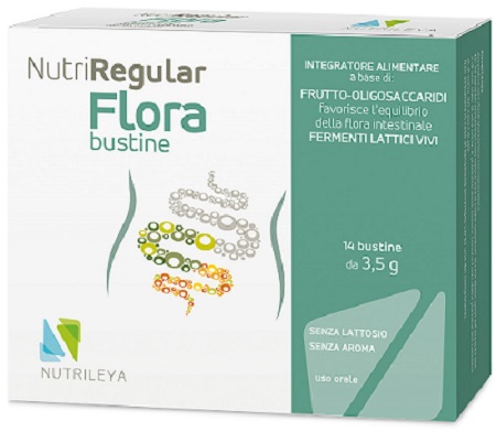 NUTRIREGULAR FLORA 14 BUSTINE - Newepa Srl