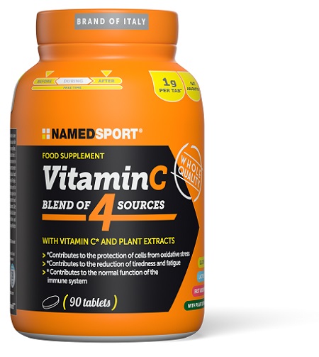 VITAMIN C 4 NATURAL BLEND 90 COMPRESSE - Newepa Srl
