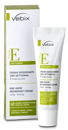 VEBIX PHYTAMIN CREMA DEODORANTE 1 SETTIMANA 25 ML - Newepa Srl