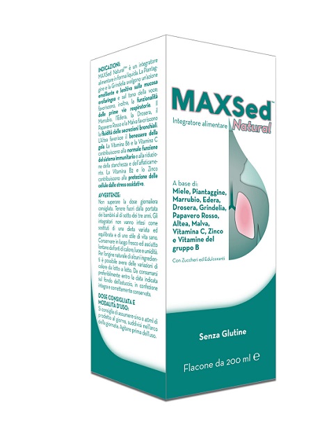 MAXSED NATURAL 200 ML - Newepa Srl