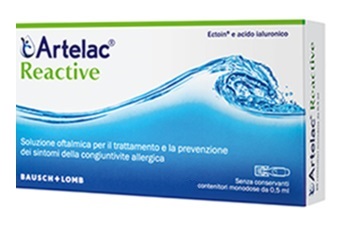 ARTELAC REACTIVE SOLUZIONE OFTALMICA MONODOSE 20 UNITA' DA 0,5 ML - Newepa Srl