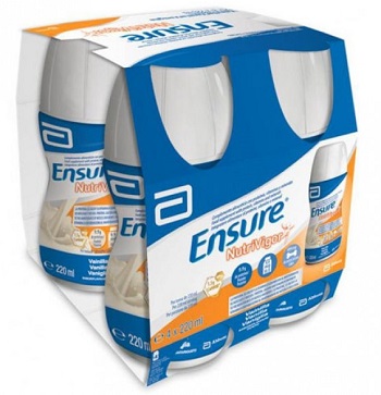 ENSURE NUTRIVIGOR VANIGLIA 4 BOTTIGLIE DA 220 ML - Newepa Srl