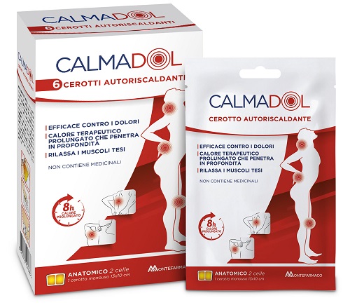CALMADOL CEROTTO RISCALDANTE PACK 6 PEZZI - Newepa Srl