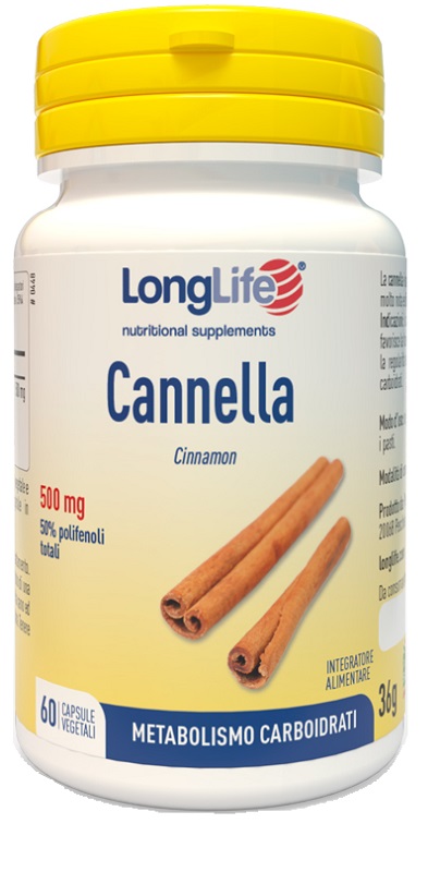 LONGLIFE CANNELLA 60 CAPSULE - Newepa Srl
