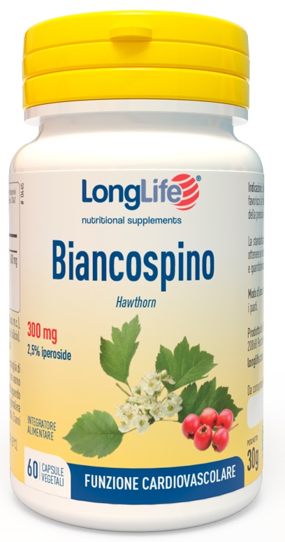LONGLIFE BIANCOSPINO 60 CAPSULE VEGETALI - Newepa Srl