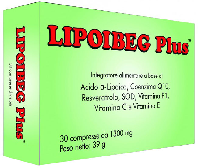 LIPOIBEG PLUS 30 COMPRESSE DA 1300 MG - Newepa Srl