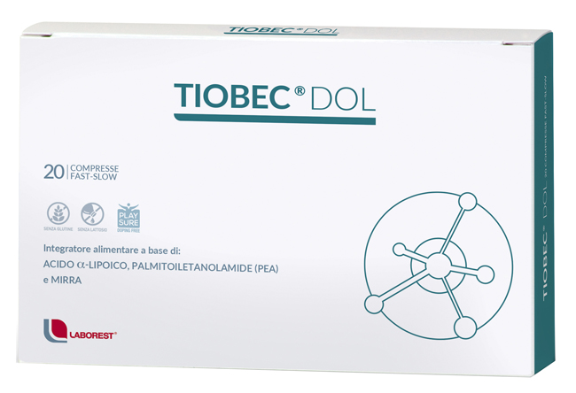 TIOBEC DOL 20 COMPRESSE DA 1455 MG - Newepa Srl