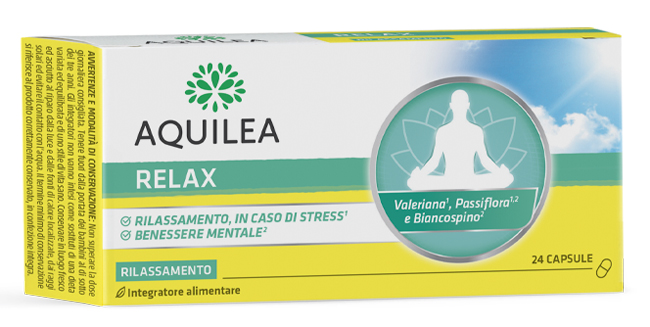 AQUILEA RELAX 24 CAPSULE VEGANE - Newepa Srl