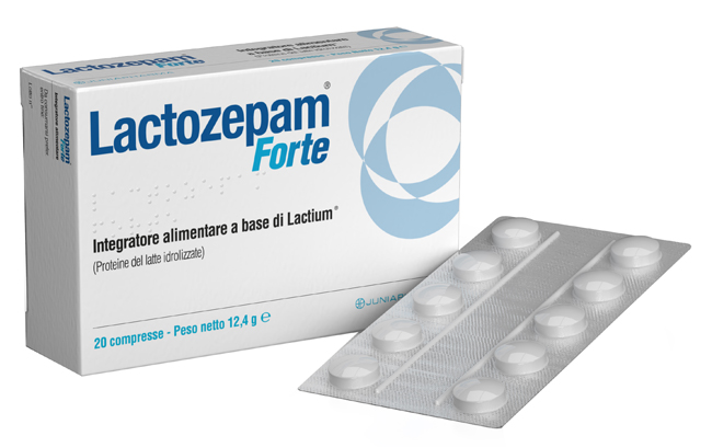 LACTOZEPAM FORTE 20 COMPRESSE - Newepa Srl
