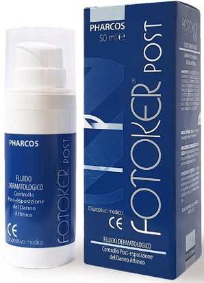FLUIDO CONTROLLO POST ESPOSIZIONE DANNO ATTINICO FOTOKER POST PHARCOS 50 ML - Newepa Srl