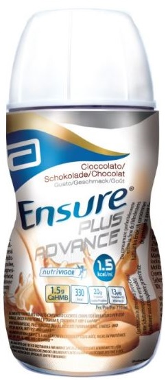 ENSURE PLUS ADVANCE CIOCCOLATO 4 BOTTIGLIE DA 220 ML - Newepa Srl