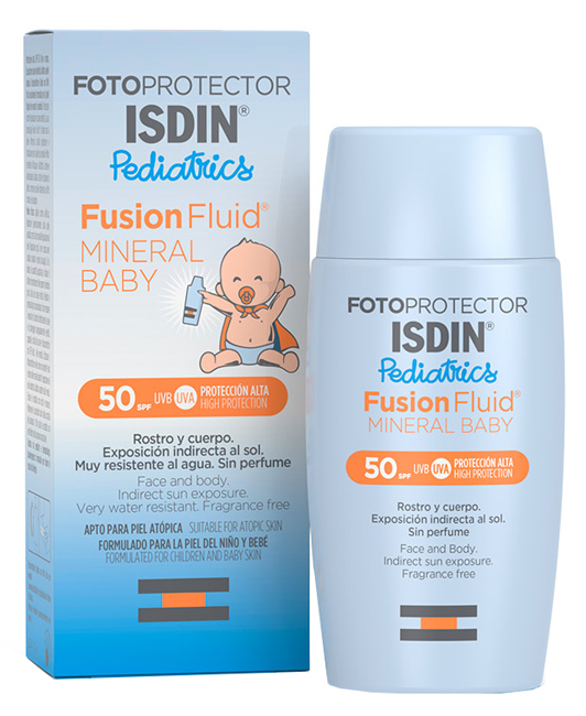 MINERAL BABY 50+ FOTOPROTECTOR PEDIATRICS 50 ML - Newepa Srl