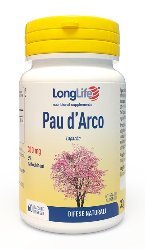 LONGLIFE PAU D'ARCO 60 CAPSULE VEGETALI - Newepa Srl