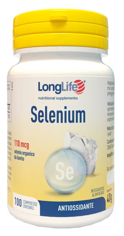 LONGLIFE SELENIUM 100 COMPRESSE DIVISIBILI - Newepa Srl