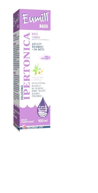 EUMILL NASO SPRAY SOLUZIONE IPERTONICA 100 ML - Newepa Srl