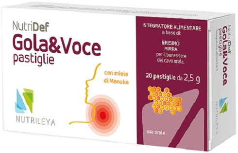 NUTRIDEF GOLA & VOCE MIELE 20 PASTIGLIE - Newepa Srl