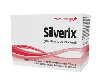 GARZA PERIOCULARE SILVERIX 14 PEZZI - Newepa Srl