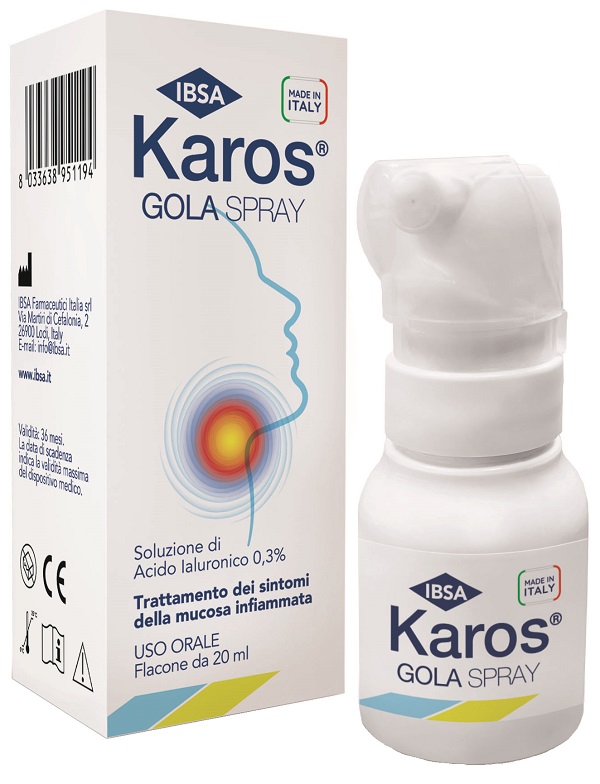 KAROS SPRAY ORALE 0,3% 20 ML - Newepa Srl